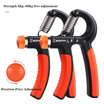 GripMaster Pro – Fortalecedor de Manos y Antebrazos Ajustable